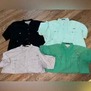 Columbia Short Sleeve Button-Up Shirts